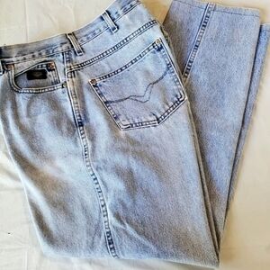 Harley-Davidson Vintage Relaxed Classic Logo High Rise Sz 14x28 Biker Bl…